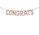 CONGRATS 16" Rose Gold Foil Balloon